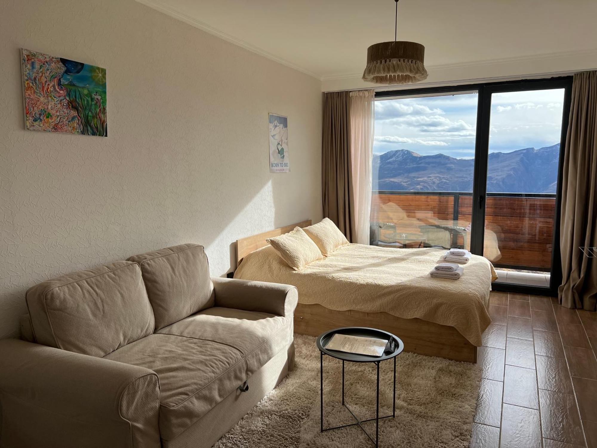 Ferienwohnung Twins #144 New Gudauri With Mountain View Exterior foto