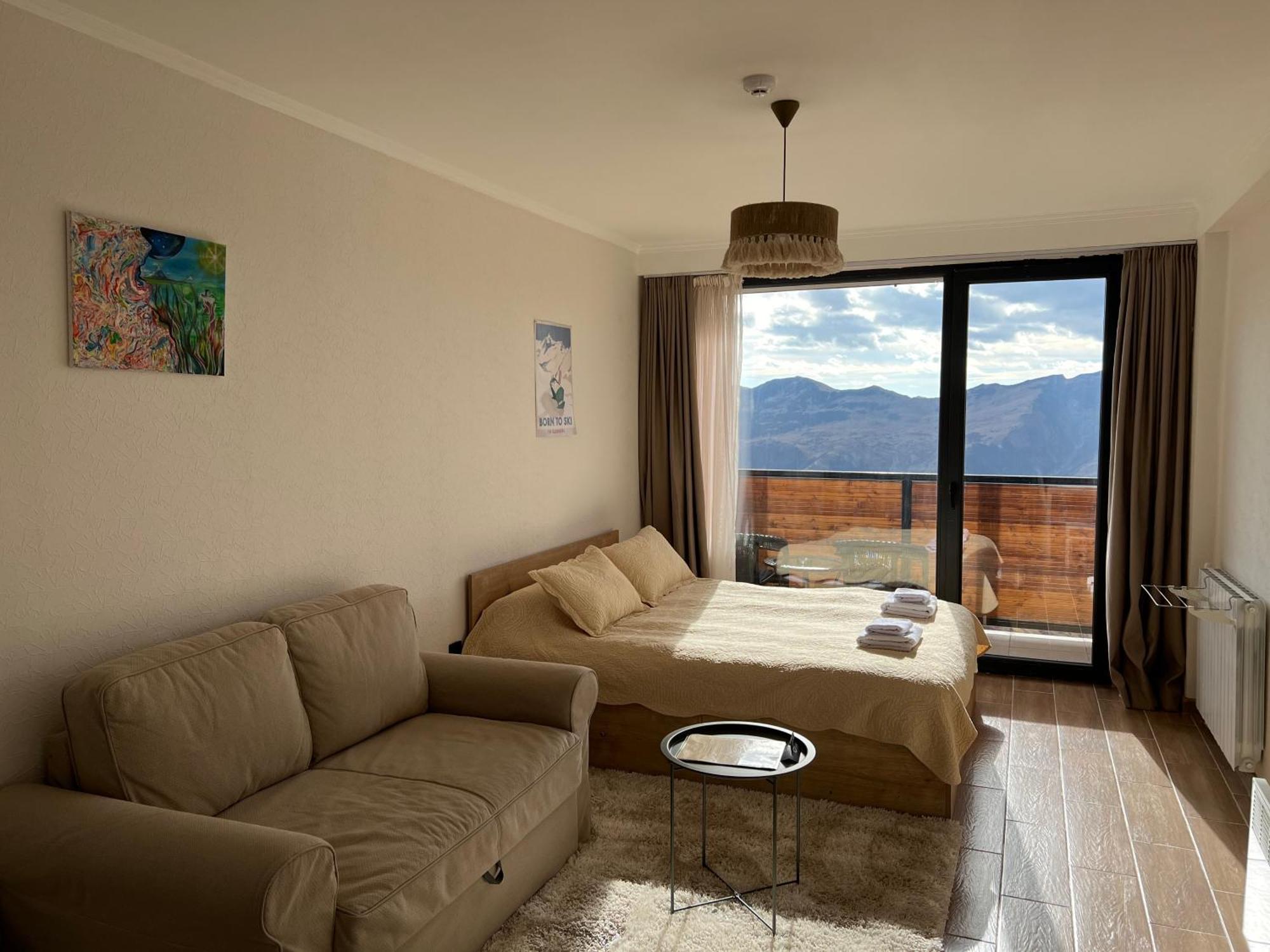 Ferienwohnung Twins #144 New Gudauri With Mountain View Exterior foto